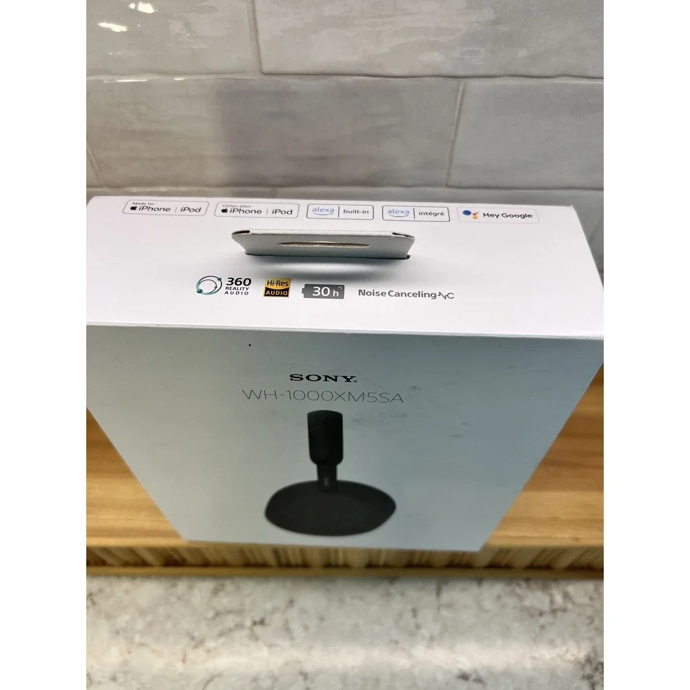 Sony WH-1000XM5 Wireless Noise Canceling Over-Ear Headphones Black WH-1000XM5A/B